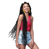 (5 + 1 FREE) Nu Locs 2X 36" African Roots Synthetic Crochet Braid Hair By Bobbi Boss