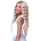 UGL151 Athena Glueless Synthetic HD Lace Front Wig by Laude & Co.