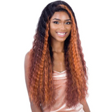 Deep Wave 002 FreeTress Equal Lace Synthetic Lace Front Wig by Shake-N-Go