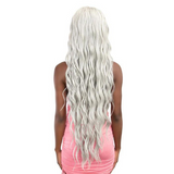 Hibo Janet Collection Remy Illision X-Long Human Hair Mix Lace Front Wig by Janet Collection