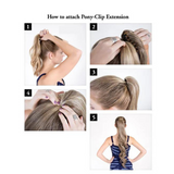 Glam Avanti Pony-Clip Extension with Drawstring by Hair Couture