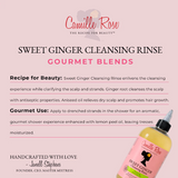 Sweet Ginger Cleansing Rinse 12oz by Camielle Rose