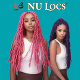 (5 + 1 FREE) Nu Locs 2X 36" African Roots Synthetic Crochet Braid Hair By Bobbi Boss