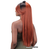 HDL-10 Half Up HD Synthetic Lace Front Wig by Shake N Go