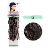 Multi Pack Deals! Nu Locs 18" African Roots Synthetic Crochet Braid Hair By Bobbi Boss