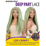 LDP-CRIMP7 Synthetic Swiss Lace Front Wig by Motown Tress