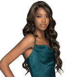 MLF811 Cadence Synthetic Hand-Tied Double Part for Bang Lace Front Wig by Bobbi Boss