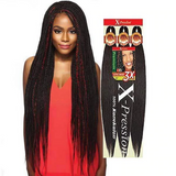 (BUY 5 GET 1 FREE) 72" X-Pression Ultra Braid Pre-Stretched 3X Braiding Hair By Outre