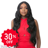 HD Lace Crimped Mega Hair 7 Lace Front Wig by It's A Wig