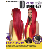 LDP-Ruby32 HD Spinnable Synthetic Lace Part Wig by Motown Tress