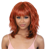 CL.Benny Day Glow Wig Synthetic Glueless Lace Part Wig by Motown Tress