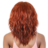 CL.Benny Day Glow Wig Synthetic Glueless Lace Part Wig by Motown Tress