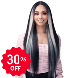 UGBL005 Monet Human Hair Blend HD Lace Front Wig by Laude & Co.