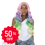 Unicorn Body Wave Synthetic Lace Front Wig by It's A Wig