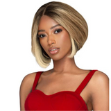 MHLF524 Kaylee Glueless 13x4 100% Human Hair HD Lace Front Wig by Bobbi Boss