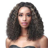 MHLF562 Kizzie 100% Unprocessed Human Hair HD Lace Front Wig