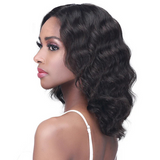 MHLF536 Valerie 13x4 Unprocessed Human Hair HD Lace Front Wig by Bobbi Boss