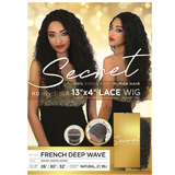 French Deep Wave Secret 100% Virgin Remy Human Hair Lace Front Wig by Motown Tress