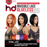 SHBL.Joy Rose Signature Invisible Lace Glueless Human Hair Blend Lace Front Wig by Seduction