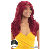 Maven Curtain Bang FreeTress Synthetic Lace Front Wig by Shake-N-Go