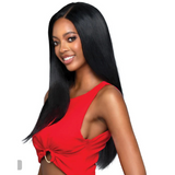 MHLF317 Straight 24" Glueless 100% Human Hair 4x5 HD Lace Front Wig by Bobbi Boss