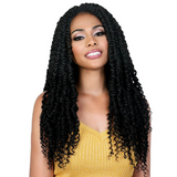 L.PASSION7 Passion Twist Braid Synthetic Lace Front Wig by Motown Tress