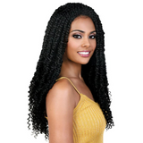 L.PASSION7 Passion Twist Braid Synthetic Lace Front Wig by Motown Tress