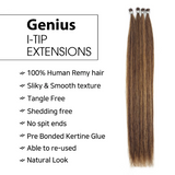 GENIUS I-TIP 100% Human Cuticle Intact Remy Hair by Hair Couture