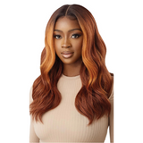 Genevive Sleek Lay Synthetic HD Lace Front Wig by Outre