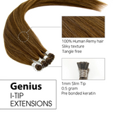 GENIUS I-TIP 100% Human Cuticle Intact Remy Hair by Hair Couture