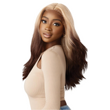 Genevive Sleek Lay Synthetic HD Lace Front Wig by Outre