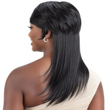 Straight Mullet Equal Lite Synthetic Full Wig by Shake-N-Go