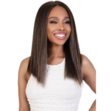 LUHD1.NEXT Glueless HD Synthetic Flex Lace Front Wig by Motown Tress