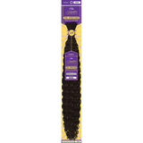 Pre-Stretched Dominican Curl Bulk 18"-24" Purple Pack Brazilian Bundle 100% Human Hair Blend Braid by Outre