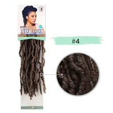 Multi Pack Deals! Nu Locs 18" African Roots Synthetic Crochet Braid Hair By Bobbi Boss