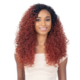 Creta Girl (Long) Freetress Full Cap Synthetic Drawstring Ponytail & Half Wig by Shake-N-Go