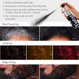 Red By Kiss Tintation Temporary Hair Color Spray