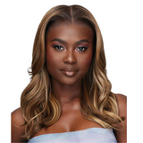 HHB- Loose Body Wave 18" Human Hair Blend Lace Front Wig by Outre