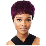 HH-Esme Fab & Fly Color Queen Human Hair Full Wig by Outre
