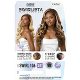 Swirl 106 Melted Hairline Swirlista Glueless Synthetic Lace Front by Outre