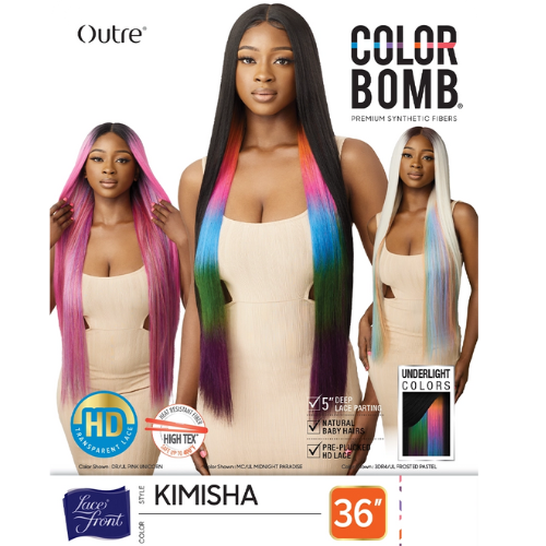 Kimisha Colorbomb Synthetic Lace Front Wig by Outre