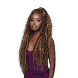 Forever Nu Jerry Curl 24" Synthetic Weave Hair Extensions by Bobbi Boss