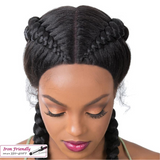 Dutch Cornrow Synthetic Lace Front Wig by It's A Wig