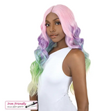 Unicorn Body Wave Synthetic Lace Front Wig by It's A Wig