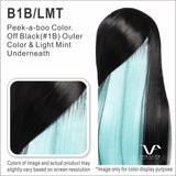 PAB-FIO Peek-A-Boo Synthetic Invisible Side Part Wig by Vivica A. Fox