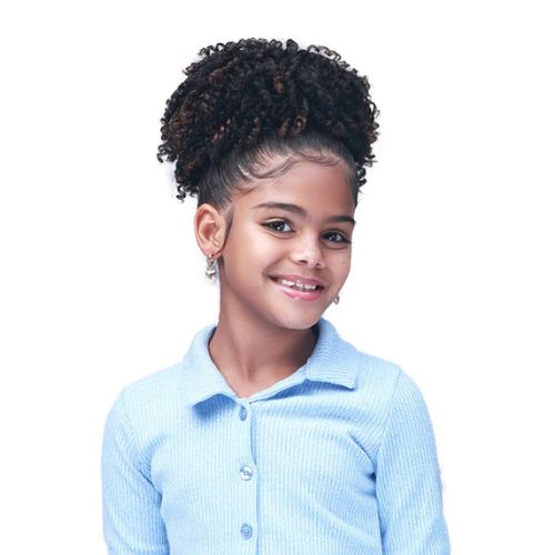 Boss Kids Straw Curl Ponytail