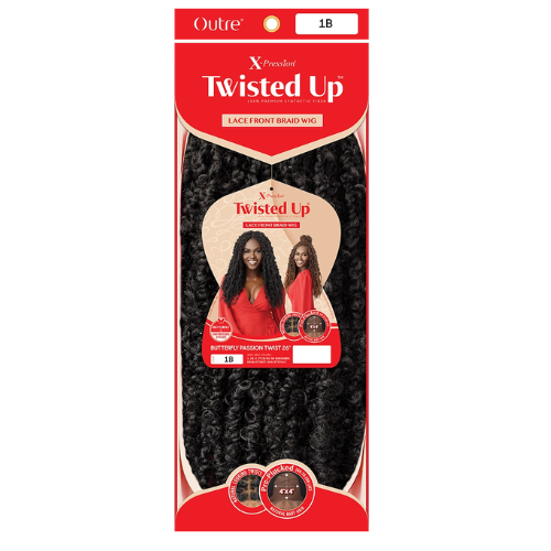Butterfly Passion Twist 26" Lace Front Wig