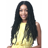 Nu Locs 24" MLF618 Natural Style Lace Front Wig by Bobbi Boss