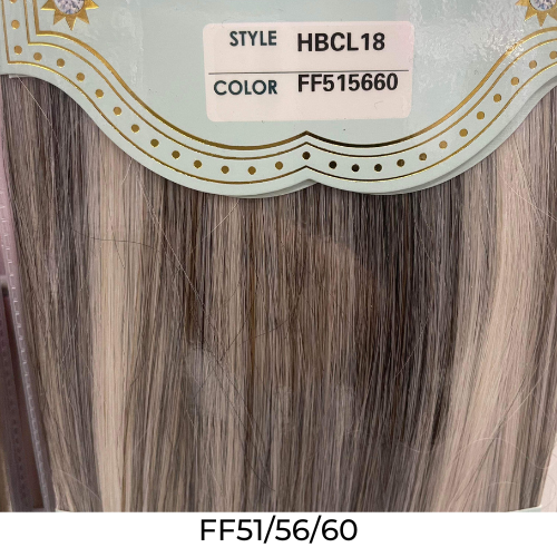 Avanti Human Blend 9PC Clip-On Hair Extension 18" 22" by Hair Couture