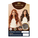 HHB- Body Wave 24" Perfect Hairline NueBlend Human Hair Blend Wig by Outre